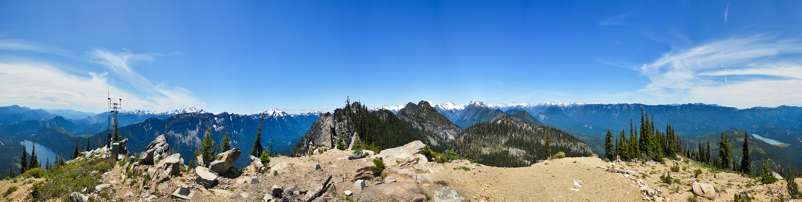 Dirty Face Peak 360 Panorama